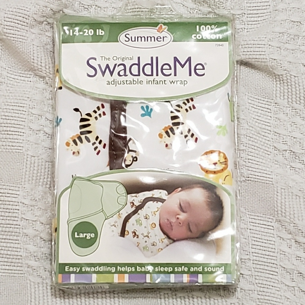 Summer Safari Swaddle Blanket